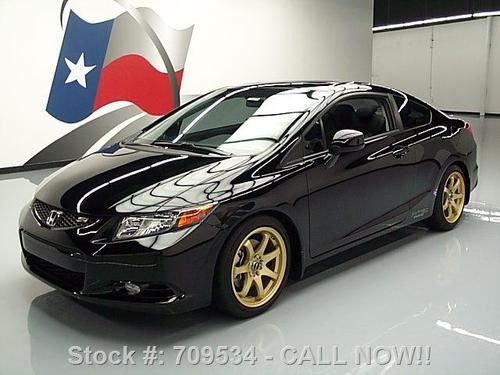 2012 honda civic si coupe i-vtec dohc 6-spd sunroof 3k texas direct auto