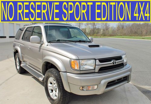 No reserve 2 owner sport edition nicest on ebay diff lock no rust sr5 4x4 tacoma