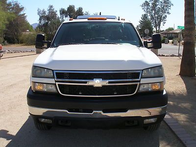 2006 CHEVY C3500 LT CREWCAB DUALLY 2WD LTHR LOADED DURAMAX DIESEL XCLEAN ARIZONA, image 9