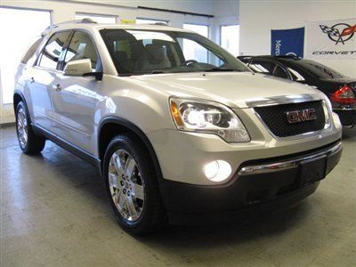 2010 gmc acadia slt2 awd f-warranty pano roof r-cam nav remote start save$22995