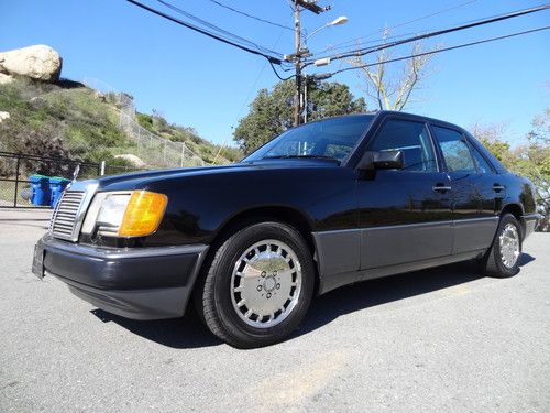 1 owner 93 mercedes benz 300e 3.2l e 320 6cyl w124 sedan youngtimer e class 320