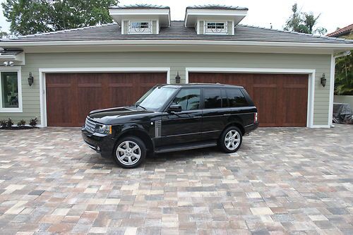 2011 land rover range rover supercharged sport utility 4-door 5.0l