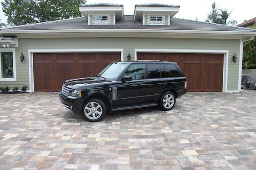 2011 land rover range rover supercharged sport utility 4-door 5.0l