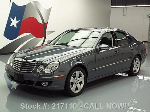 2007 mercedes-benz e550 4matic awd p1 sunroof nav 38k texas direct auto