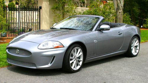 2011 jaguar xkr super charged convertible 2-door 5.0l