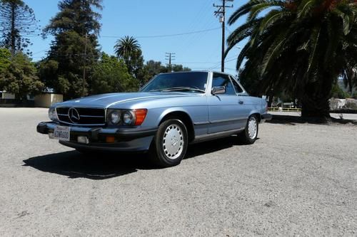 M1987 mercedes 560 sl convertible