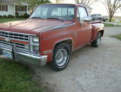 1985,chevy silverado,ratrod,hotrod,streetrod,stepside bed,