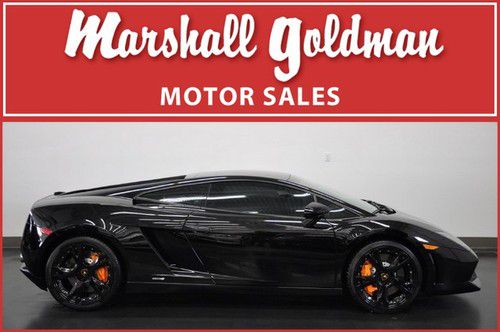 2012 lamobrghini gallardo lp550-2 e gear black  w/ black nav only 1400 miles