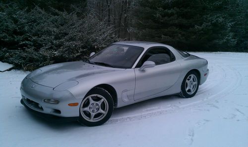 1993 mazda rx-7 touring fd stock w/ 25,000 orig miles. silver, reliability mods