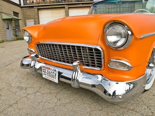 1955 chevy 2-door hardtop/convertible..one of a kind