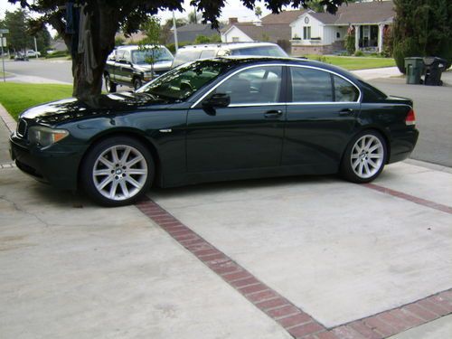 2002 bmw 745i base sedan 4-door 4.4l