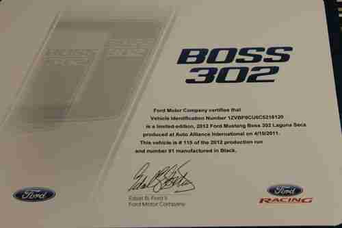 2012 Ford Boss 302 Laguna Seca, image 8
