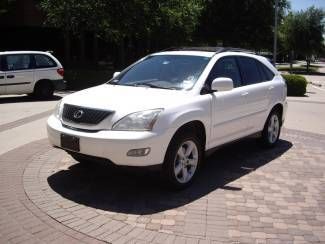 2006 lexus rx330 white/tan well maintained,sunroof clean carfax,geat condition