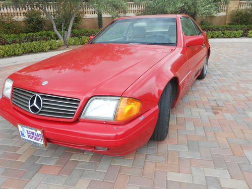 1990 mercedes-benz sl500 500sl 2d coupe classic convertible 500 sl mb 2 tops v8