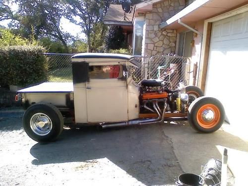 1926 model tt ford rat rod chop top