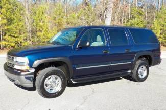 Chevrolet : 2004 suburban 2500 ls 4x4 8.1l clean carfax 1-owner runs fabulous