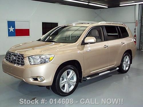 2010 toyota highlander limited sunroof nav rear cam 25k texas direct auto