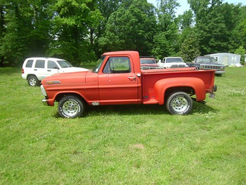 1969 ford f100 flareside stepside short bed big block