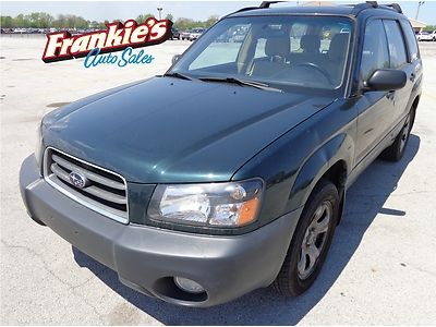 2003 subaru forester needs engine solid body 4x4