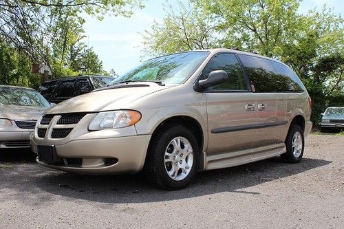 2002 dodge grand caravan handicap equipped van!!! no reserve!!!!!!!!!!!!!!!!!!!!