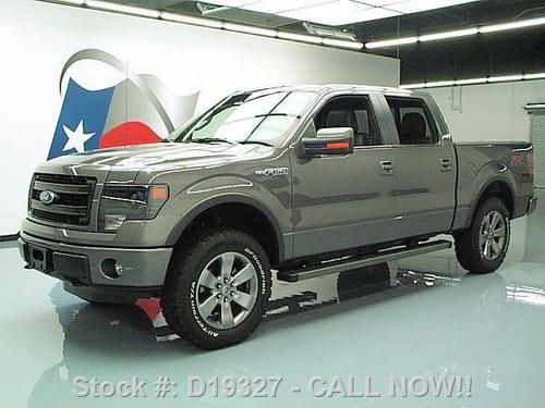 2013 ford f150 fx4 4x4 crew 5.0 sunroof nav rear cam 7k texas direct auto