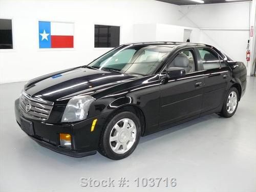 2004 cadillac cts v6 sunroof htd seats cruise ctrl 65k texas direct auto