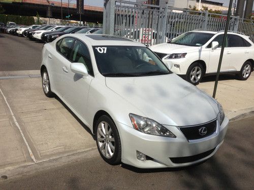 2007 lexus is 250 4dr sport sdn auto awd