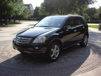 2008 mercedes ml350 4matic one owner clean carfax,nav backup  19" sport wheels