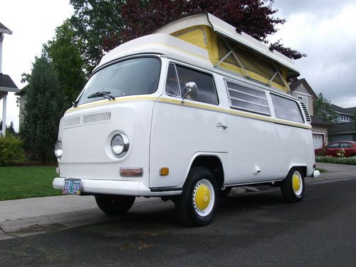 1972 volkswagen bus riviera camper edition no reserve