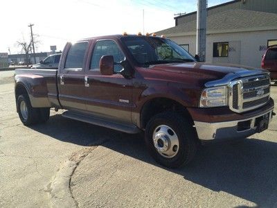 Crew cab king ranch diesel cd  air conditioning tilt wheel cruise control