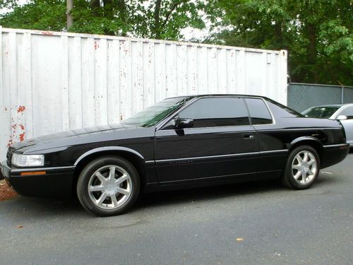 1999 cadillac eldorado  sable black on black 24000 original miles