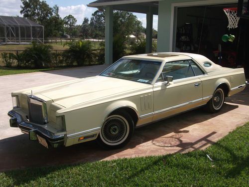 1978 lincoln mark v base coupe 2-door 7.5l