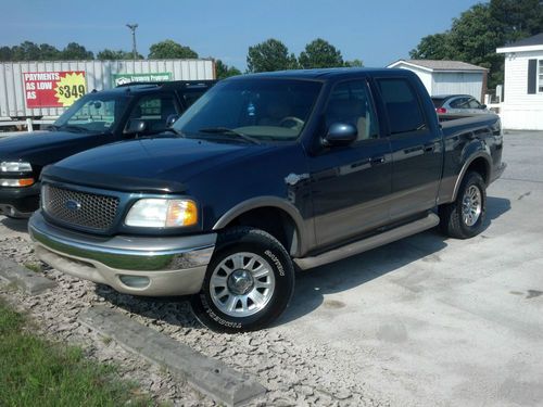 2001 ford f-150 king ranch crew cab pickup 4-door 5.4l