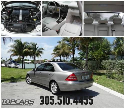 2003 mercedes-benz c240 base sedan 4-door 2.6l