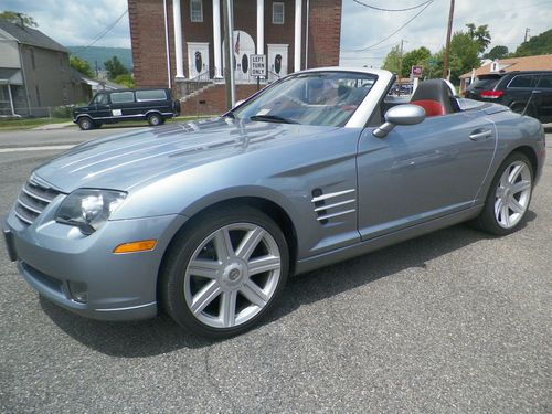 2007 chrysler crossfire limited roadster 2 dr. convertible 3.2l v6 low miles!!!!