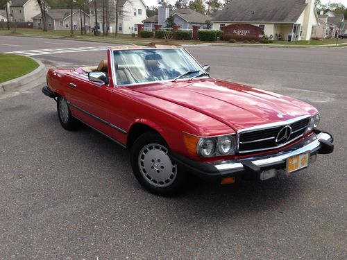 1985 mercedes-benz 380sl base convertible 2-door 3.8l