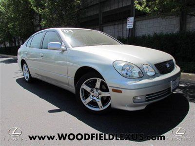 2001 lexus gs430; navigation; sharp; low reserve!