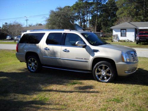 Loaded 2008 cadillac escalade esv suv! navigation, dual dvd, and more!