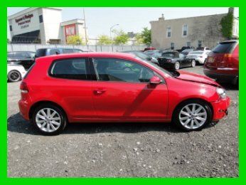 2010 volkswagen golf tdi turbo  diesel hatchback repairable rebuilder easy fix