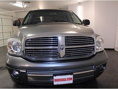 Laramie HEMI Leather 6 Disc MP3 Infinity Audio UConnect Alloy Wheels Power Seat, image 5