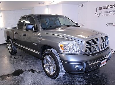 Laramie HEMI Leather 6 Disc MP3 Infinity Audio UConnect Alloy Wheels Power Seat, image 6