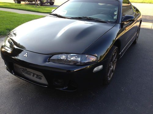 1996 black gsx mitsubishi eclipse awd manual trans