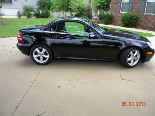 2001 Mercedes-Benz SLK 320 Black, US $13,950.00, image 5