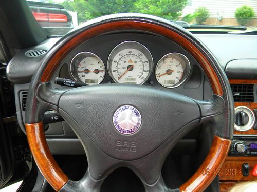 2001 Mercedes-Benz SLK 320 Black, US $13,950.00, image 15