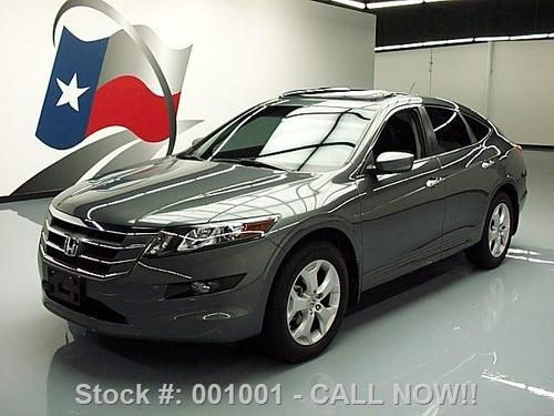 2011 honda accord crosstour ex-l awd sunroof nav 60k mi texas direct auto