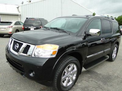 2012 nissan armada platinum repairable salvage title light damage salvage cars