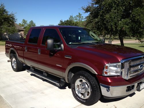 2006 ford f250 crewcab lariat diesel less than 100kmiles **no reserve**