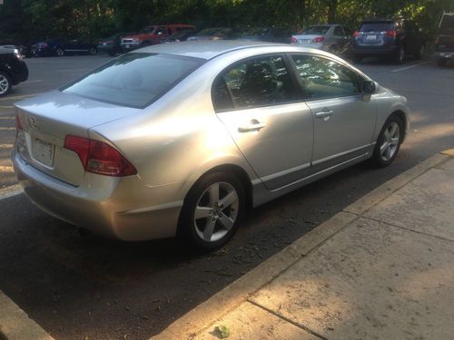 2006 Honda Civic EX Silver 90k miles Sedan Automatic, US $8,700.00, image 2