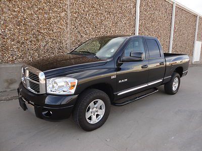 2008 dodge ram 1500 laramie 4x4 quad cab short bed-hemi-carfax certified