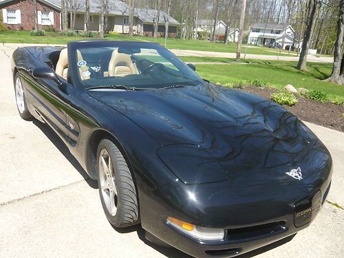 2003 chevrolet corvette convertible, 50th anniversay edition